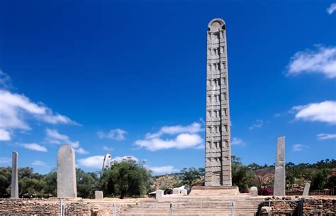 The Aksum Obelisk! A Majestic Symphony of Stone and Sky?